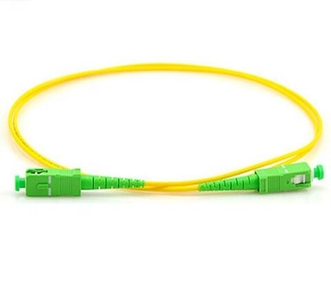 Länge APC des 2.0mm Faser-Optikverbindungskabel-3m, die Sc-Sc-Simplexverbindungskabel poliert
