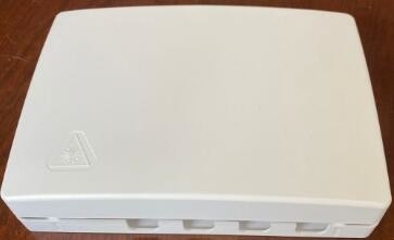 4 Faser-Optikbeendigungs-Kasten des Kern-FTTH Plastik-ABS materieller Wand-Berg