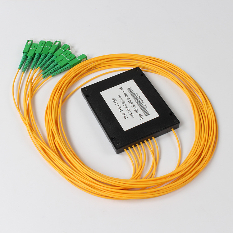 2.0MM Faser-Optikteiler 1 x 8 Kasten-Niederlassung 1.5Meter PLC-Teiler Sc APC