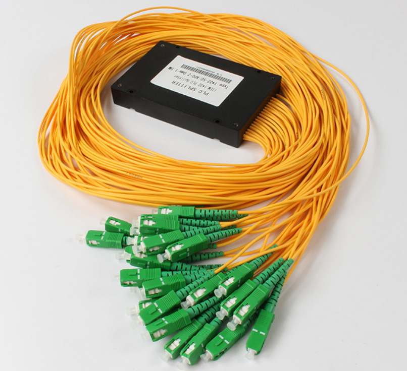 Teiler-Glasfaser Sc APC 1x32 für 2.0MM Zöpfe 1260nm - Länge der Arbeits-1650nm
