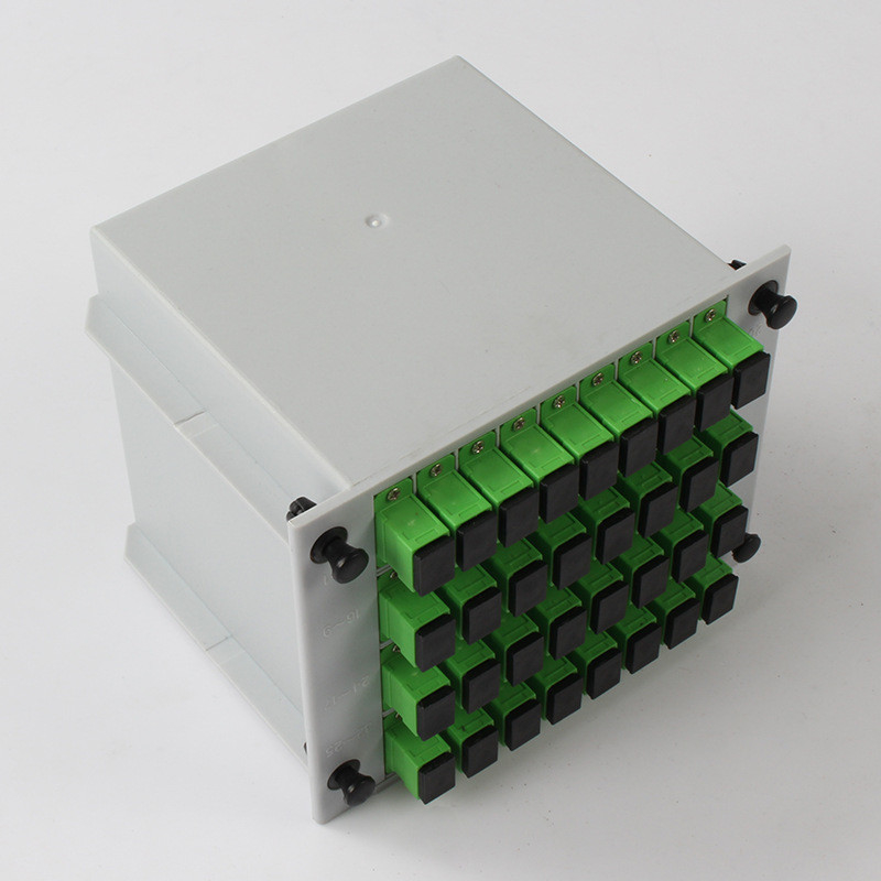 Faser 0.9mm Faser 1X32 PLC-Teiler Sc APC Verbindungsstück-1310nm RL 55db